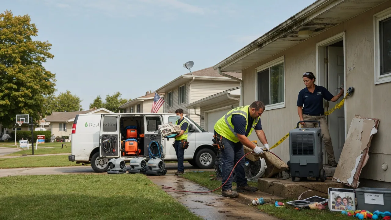 Water Damage Restoration in Chadwick, IL near me